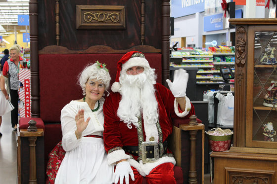 Santa and Mrs. Claus at Joy of Giving Event | The Joy of Giving supports families in need in Collier County