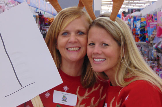 Two Joy of Giving Volunteers | The Joy of Giving supports families in need in Collier County