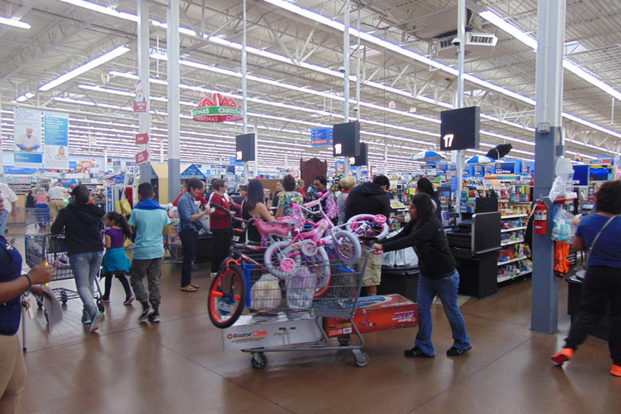 Carts overfilled with toys at the Joy of Giving Event | The Joy of Giving supports families in need in Collier County